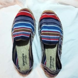Authentic Shambana men's multi-colored alpargata moccasin